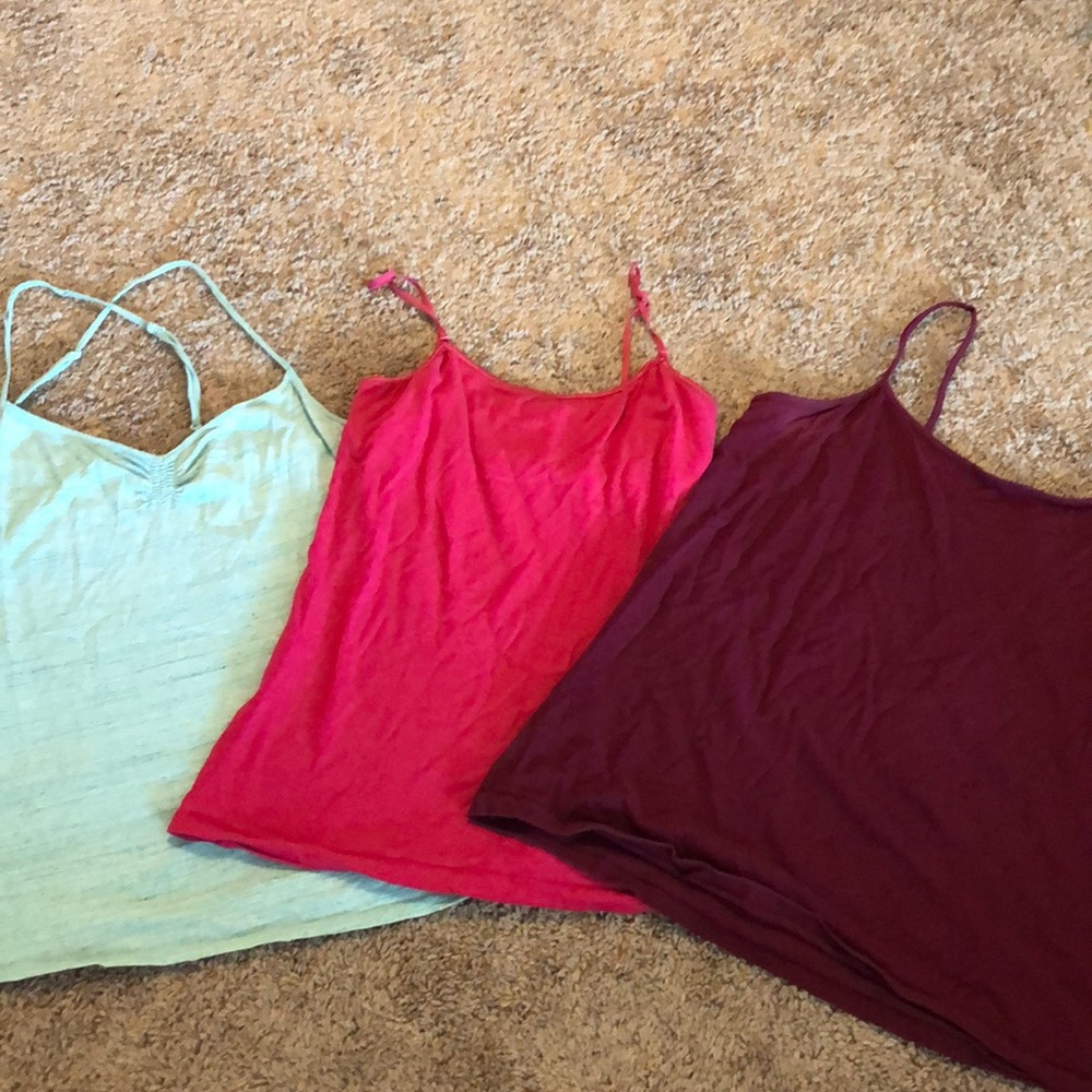 Set of Three Tank Tops (See Description)